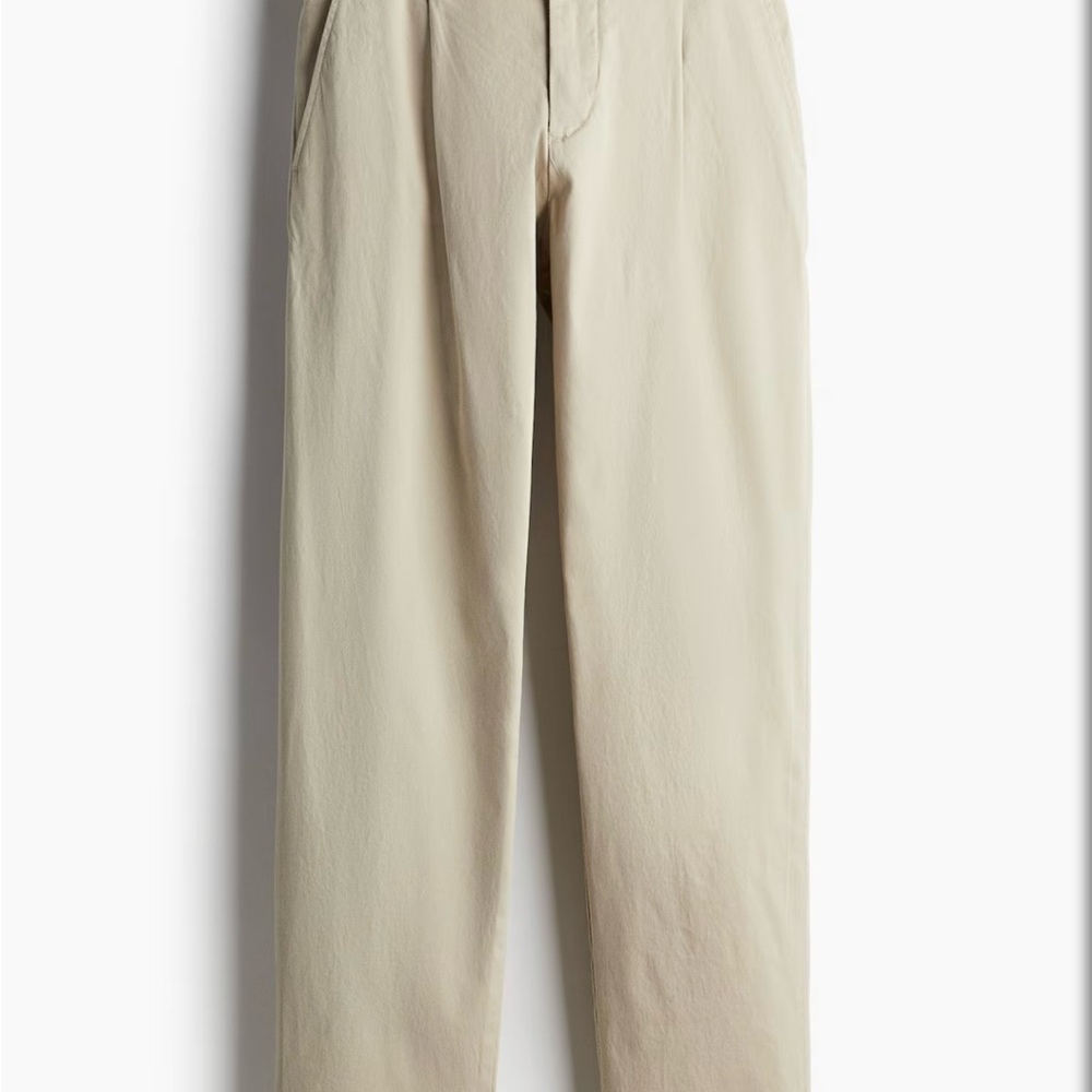 H&M Men's Cream Chinos